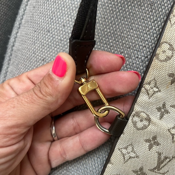 Louis Vuitton Mini Lin Francoise Fold Over Bag - Picture 4 of 6